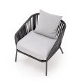 ROCCA zestaw ogrodowy ( sofa + fotel 2x + ława ), ciemny popiel / jasny popiel_19