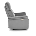 SEMIR fotel z funkcja elektrycznego rozkładania / gniazdo USB, popielaty_4