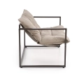SHARK zestaw ogrodowy ( sofa + fotel 2x + ława ), czarny / cappuccino_6