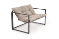 SHARK zestaw ogrodowy ( sofa + fotel 2x + ława ), czarny / cappuccino_7