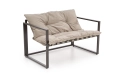SHARK zestaw ogrodowy ( sofa + fotel 2x + ława ), czarny / cappuccino_9