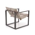 SHARK zestaw ogrodowy ( sofa + fotel 2x + ława ), czarny / cappuccino_17