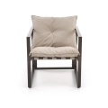 SHARK zestaw ogrodowy ( sofa + fotel 2x + ława ), czarny / cappuccino_18