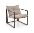 SHARK zestaw ogrodowy ( sofa + fotel 2x + ława ), czarny / cappuccino_19