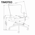 TIMOTEO fotel gabinetowy ciemny zielony_4