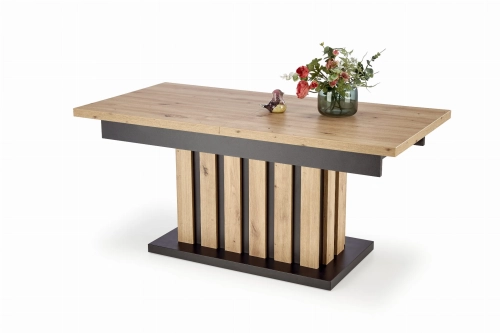 BARETTI ława dąb artisan/czarny (2p=1szt)_0
