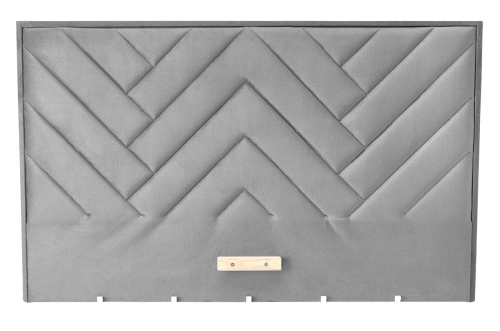 MODULO W1 łóżko 160 - wezgłowie popiel tap. Monolith 85_0