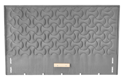 MODULO W2 łóżko 160 - wezgłowie popiel tap. Monolith 85_0