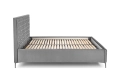 MODULO W2 łóżko 160 - wezgłowie popiel tap. Monolith 85_1