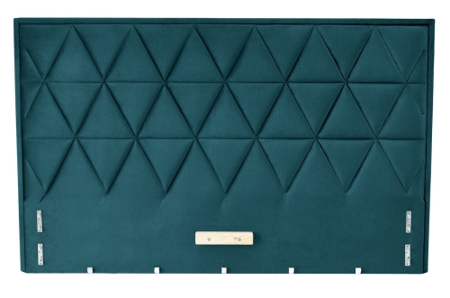 MODULO W5 łóżko 160 - wezgłowie ciemny zielony tap. Monolith 37_0