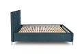 MODULO W5 łóżko 160 - wezgłowie ciemny zielony tap. Monolith 37_1