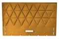 MODULO W5 łóżko 160 - wezgłowie musztardowy tap. Monolith 48_0