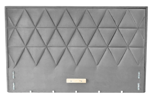 MODULO W5 łóżko 160 - wezgłowie popiel tap. Monolith 85_0