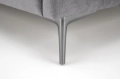 MODULO W5 łóżko 160 - wezgłowie popiel tap. Monolith 85_7