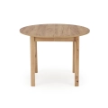 RINGO stół kolor blat dąb craft, nogi - dąb craft (102-142x102x76 cm) (2p=1szt)_2