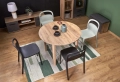 RINGO stół kolor blat dąb craft, nogi - dąb craft (102-142x102x76 cm) (2p=1szt)_7