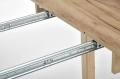 RINGO stół kolor blat dąb craft, nogi - dąb craft (102-142x102x76 cm) (2p=1szt)_8