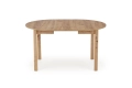 RINGO stół kolor blat dąb craft, nogi - dąb craft (102-142x102x76 cm) (2p=1szt)_10