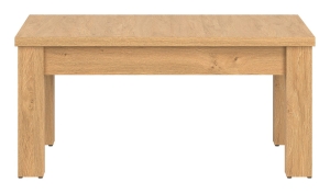 Ława prostokątna do salonu Stolik kawowy dąb kamienny ATE LA09