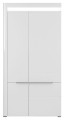 Szafa 2D IRMA IM9  Biały połysk/Biały