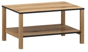 Ława z Półką Stolik Kawowy do Salonu Dąb Evok Helix