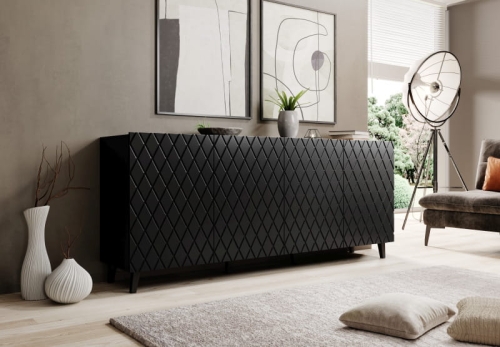 ASTI komoda czarny mat/ czarny mat_0