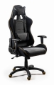 EVOLVE PRO Gaming fotel gabinetowy ciemnoszary mechanizm TILT pomarańczowy_5