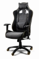 EVOLVE PRO fotel gabinetowy ciemnoszary mechanizm TILT pomarańczowy_4