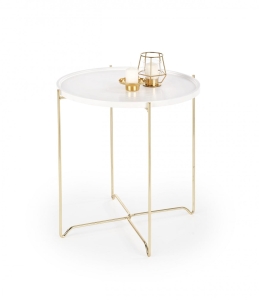 CASA ława biały / złoty