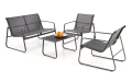CONOR zestaw ogrodowy ( sofa + fotel 2x + ława ), ciemny popiel / jasny popiel_23