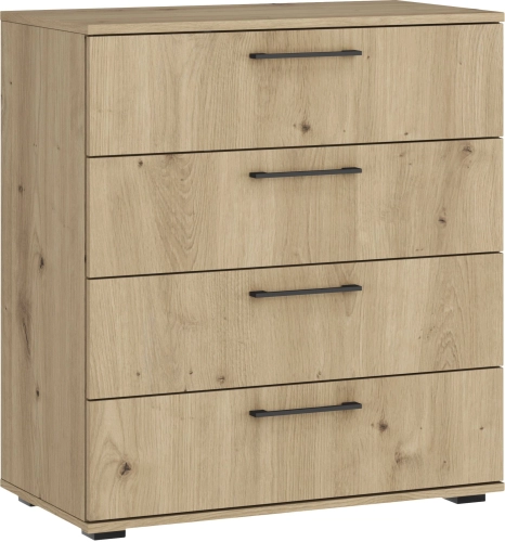 FLEX system szaf modułowych - KOMODA KM-1 dąb artisan_0
