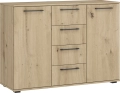 FLEX system szaf modułowych - KOMODA KM-2 dąb artisan_9
