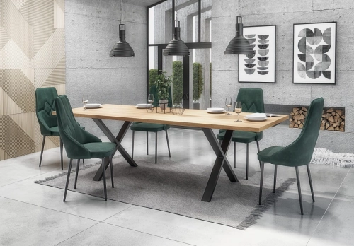 APEX 140x85 MDF + okleina naturalna kolor: dąb naturalny (2p=1szt)