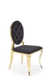 K556 krzesło czarny / złoty_2
