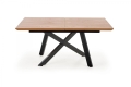 CAPITAL 2 stół okleina naturalna, blat - dąb naturalny, nogi - czarny (2p=1szt)
