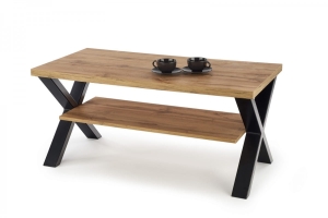 VENOM X ława kolor: dąb wotan/czarny