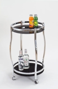 BAR8 stolik barowy czarny