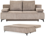Kanapa rozkładana z funkcją spania nowoczesna sofa plamoodporna MANILO