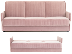 Wersalka rozkładana z funkcją spania nowoczesna sofa plamoodporna SOLAR