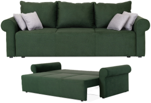 Kanapa rozkładana z funkcją spania nowoczesna duża sofa plamoodporna ASTI