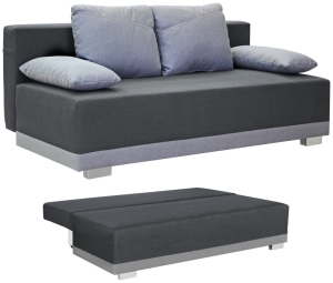 Kanapa rozkładana z funkcją spania młodzieżowa sofa plamoodporna GREG II