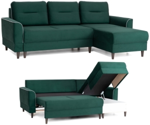 Narożnik uniwersalny rozkładany z funkcją spania puma plamoodporny BOSTON