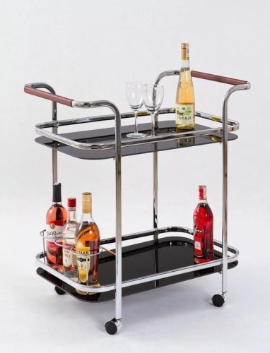 BAR7 stolik barowy czarny