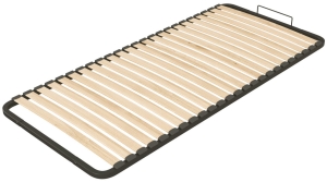 Stelaż metalowy pod materac solidny wkład do łóżka 90x200 cm 24 listwy
