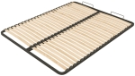 Stelaż metalowy pod materac solidny wkład do łóżka 160x200 cm 2 x 24 listwy
