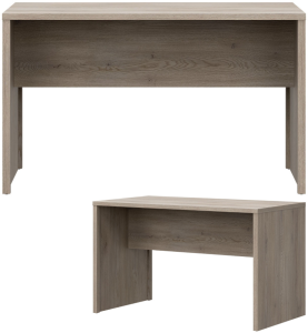 Biurko szkolne prostokątne Stolik do nauki i pracy Dąb Cremona ASTON AN12