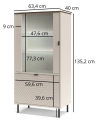 system EVO witryna niska 1d1w kaszmir _ dąb castello_4.jpg