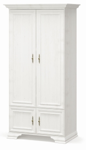 Szafa Ubraniowa w Stylu Prowansalskim Sosna Anderson Irys 4D