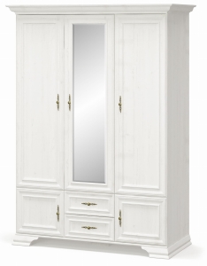 Szafa Ubraniowa z Lustrem Duża Sosna Anderson Irys 5D2S