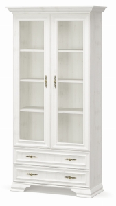 Witryna Dwudrzwiowa Przeszklona Sosna Anderson Irys 2W2S